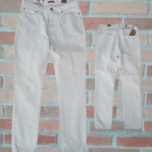 Geremia Denim Denver bull white