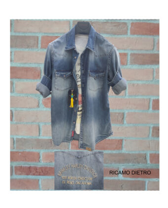 Geremia camicia denim TEXAS R1 DNM 06