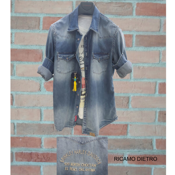 Geremia camicia denim TEXAS R1 DNM 06