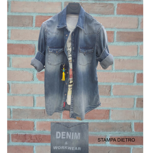 Geremia camicia denim TEXAS ST1 DNM 06